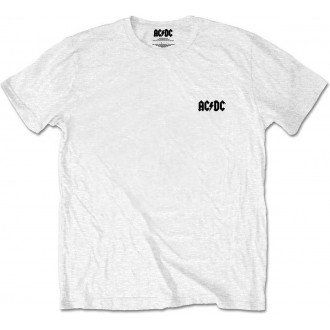 T-Shirt AC/DC - For Those About To Rock - Wit