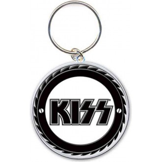 Kiss - Alive Buzz Saw Logo - keychain