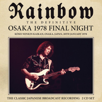 Rainbow - Osaka 1978 The Final Night