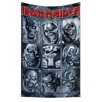 Iron Maiden - Eddies - Textile Flag (90 x 150cm)
