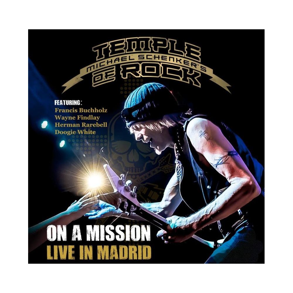 Michael Schenker's Temple Of Rock - On A Mission - Live In Madrid cover art