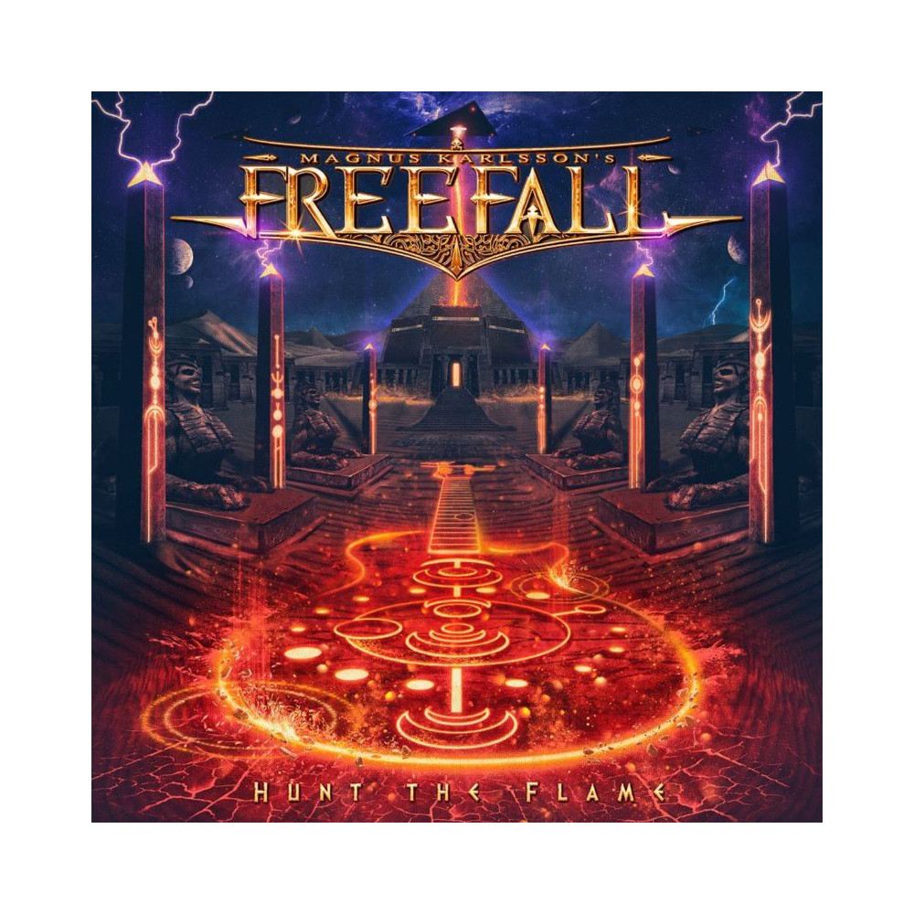 Free Fall - Magnus Karlsson's - Hunt The Flame cover art