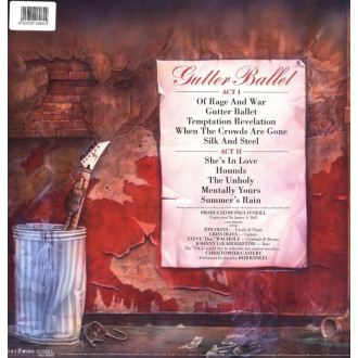 Savatage - Gutter Ballet (Coloured) cover art