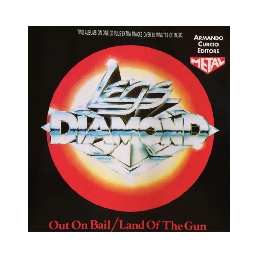 Legs Diamond - Out On Bail/Land Of The Gun cover art