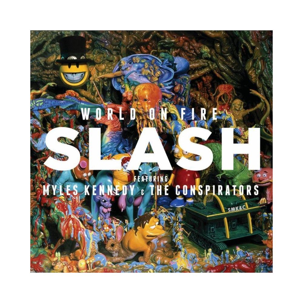Slash feat. Myles Kennedy & The Conspirators - World On Fire cover art