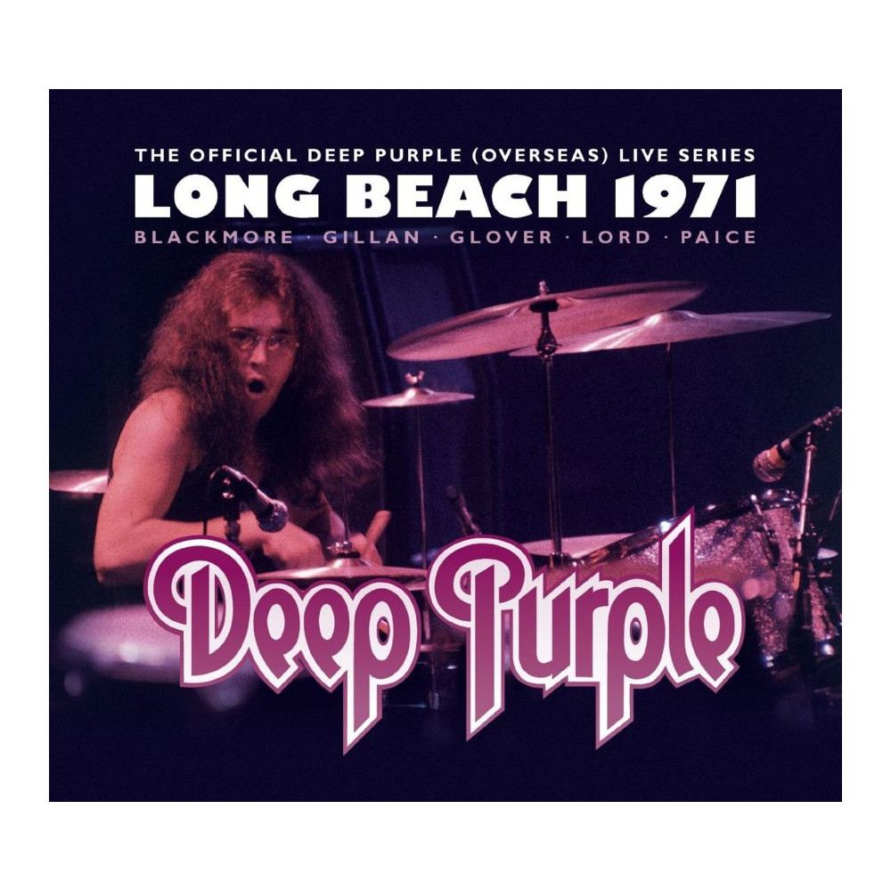 Deep Purple - Live In Long Beach 1971 cover art