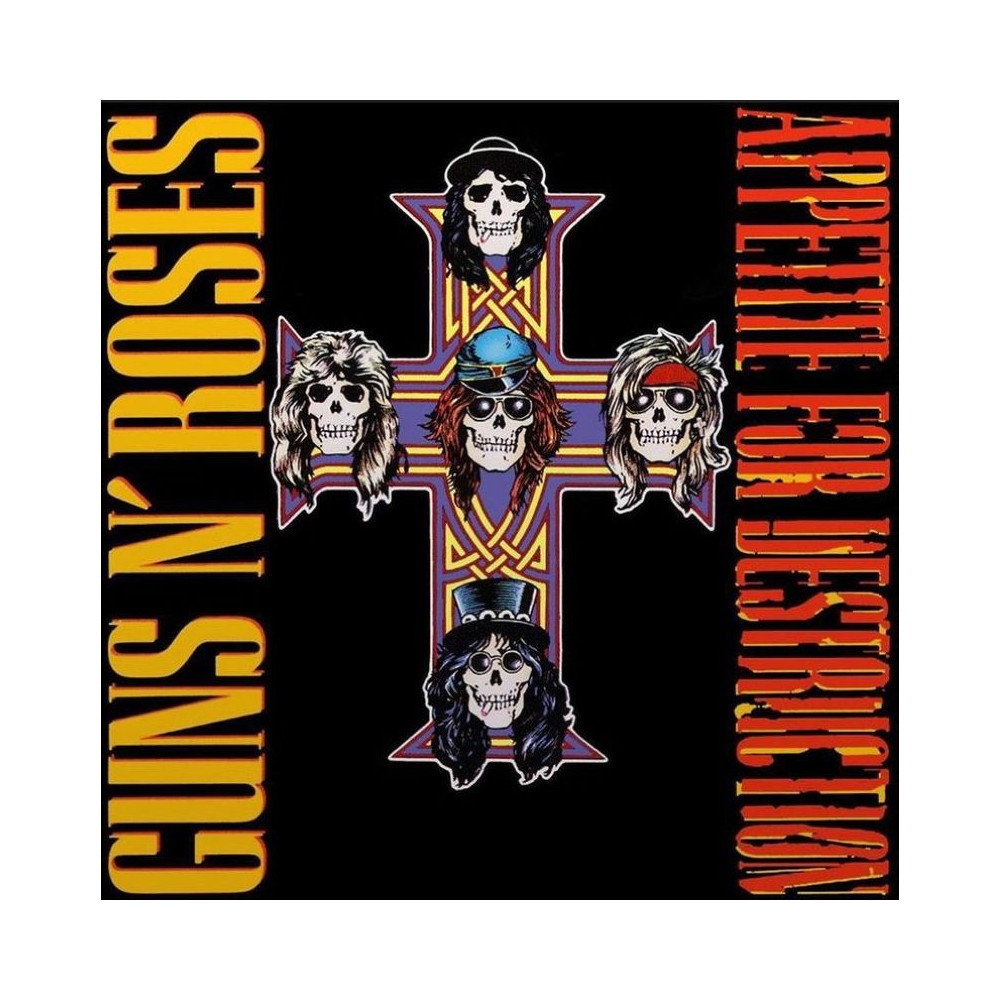 Guns N' Roses - Appetite For Destruction cover art