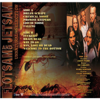 Flotsam And Jetsam - Unnatural Selection (Orange) cover art