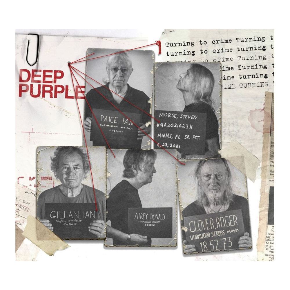 Deep Purple - Turning To Crime (Black) cover art